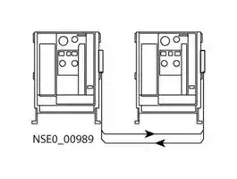 3WL9111-0BB21-0AA0 — Mutual Mechanical Interlocking, 3WL Series Air Circuit Breaker, with Bowden Wire