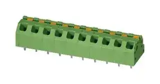 1071064: Wire-To-Board Terminal Block, 5 mm, 2 Ways, 24 AWG, 16 AWG, 1.5 mm², Push In