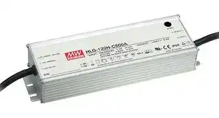 HLG-120H-42: LED Driver, ITE, 121.8 W, 42 VDC, 2.9 A, Constant Current, Constant Voltage, 90 V