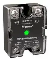 SRP1-CRARL-010TC-N: Solid State Relay, IP20, SPST-NO, 10 A, 280 Vrms, Panel Mount, Screw, Instantaneous Turn On