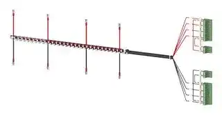 3KC9831-4: Power Supply Cable, 3KC Series Transfer Switching Equipment