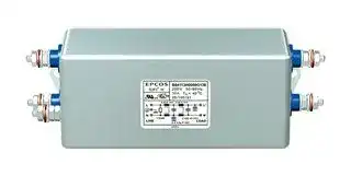 B84113H0000G120: Power Line Filter, General Purpose, 250 VAC, 20 A, Single Phase, 2 Stage, Chassis Mount
