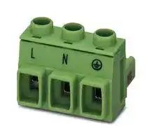 1723719: Pluggable Terminal Block, 7.62 mm, 3 Ways, 2.5 mm², Screw