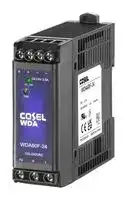 WDA60F-12: AC/DC DIN Rail Power Supply (PSU), ITE, 1 Output, 60 W, 12 V, 5 A
