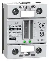 84140631N: Solid State Relay, 50 A, 510 VAC, Panel Mount, Screw, Random Turn On