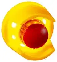 ES21-AT1150: Safety Command Device, Emergency Stop Pushbutton, Rotary, IP54, -30 °C to 55 °C, ES21 Series
