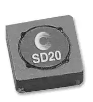 SD20-100-R: Power Inductor (SMD), 10 µH, 1.53 A, Shielded, 903 mA, SD Series