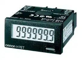 H7ET-NFV-B: Panel Mount Timer, 24 V, 240 V, 0 s, 4000 Days, 22.2 mm, 45 mm