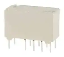 G6SK-2-DC3: Signal Relay, 3 VDC, DPDT, 2 A, G6S Series, Through Hole, Latching Dual Coil