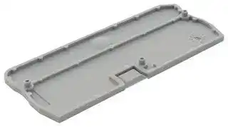3030420: End Cover, for Use with Phoenix CLIPLINE ST Series Clamp DIN Rail Terminal Blocks