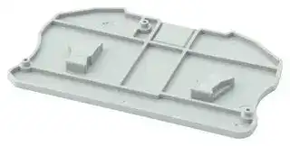 3212060: End Cover, for Use with Phoenix CLIPLINE PT Series Push In DIN Rail Terminal Blocks