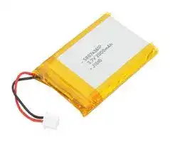MIKROE-1120: Rechargeable Battery, 3.7 V, Lithium Polymer, 2 Ah, Connector, 1
