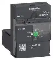 LUCC1XBL: Direct-On-Line Starter, 1-Phase, 1.4 A, 400 to 440 VAC, 90 W, 24 VDC Coil, IP20, TeSys U Series