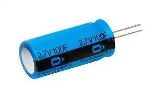 HVZ0E107NF-LT: Supercapacitor, EDLC, 100 F, 2.7 V, Snap-In, ± 30%, 10 mm, 1000 hours @ 60°C