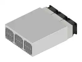LA V 8 200 12: Fan / Force Cooled Heat Sink, 12VDC, 0.03 K/W, 74 mm, 188 mm, 200 mm, 56 m³/h, 41 dBA