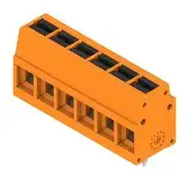 2786570000: Wire-To-Board Terminal Block, Orange, 5 mm, 6 Ways, 24 AWG, 14 AWG, 2.5 mm², Push In