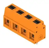 2787590000: Wire-To-Board Terminal Block, Orange, 7.5 mm, 4 Ways, 24 AWG, 14 AWG, 2.5 mm², Push In