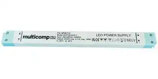 MP007718: LED Driver, IP20, LED Lighting, 100 W, 12 VDC, 8.33 A, Constant Voltage, 200 V