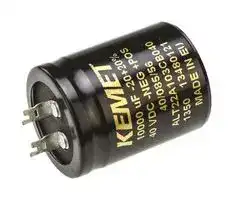 ALT22A103CB040: Electrolytic Capacitor, 10000 µF, 40 V, ± 20%, Solder Lug, 18000 hours @ 85°C
