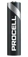 PC2400: Battery, 1.5 V, AAA, Alkaline, 1.236 Ah, Raised Positive and Flat Negative, 10