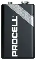 PC1604: Battery, 9 V, PP3, Alkaline, 673 mAh, Snap Contact