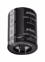ELK1HM332O30KT: Electrolytic Capacitor, 3300 µF, 50 V, ± 20%, Snap-In, 2000 hours @ 85°C