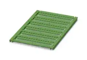 0829188: Terminal Block Marker, Green, Marker Sheet, Terminal Blocks, Blank (Legend), 4.2 mm, UCT-TM