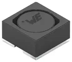 74408063004: Power Inductor (SMD), 4.7 µH, 2 A, Shielded, 4 A, WE-HEPC Series