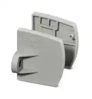 3074512: Accessory, 10AWG High-Current Feed-Through Terminal Blocks, Flange Cover