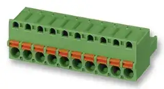 1910377: Pluggable Terminal Block, 5 mm, 4 Ways, 24 AWG, 12 AWG, 2.5 mm², Push In