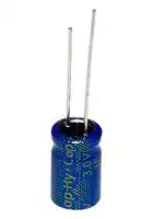 VEC3R0105QG: Supercapacitor, 1 F, 3 V, PC Pin, -10%, +30%, 3.5 mm, 1000 hours @ 65°C