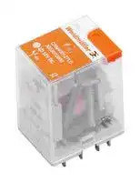 3052780000: Power Relay, DPDT, 230 VAC, 12 A, CUBE Series, Socket, Non Latching