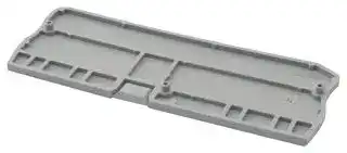 3208979: End Cover, for Use with Phoenix CLIPLINE PT Series Push In DIN Rail Terminal Blocks
