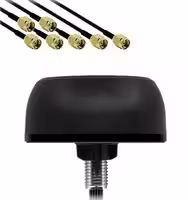 TANGO57/MIMO/421/1M/SMAM/RP-SMAM: RF Antenna, 5.925 to 7.125 GHz, 4.73 dBi, 2.21 VSWR, 50 ohm, 25 W, 4x Cellular / 2x Wi-Fi / 1x GNSS