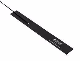 ECHO47/0.1M/SMAM/36: RF Antenna, 5.15 to 5.99 GHz, 5.24 dBi, 2.84 VSWR, 50 ohm, 50 W, 100mm Cable, Adhesive/SMA Connector