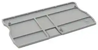 3036657: End Cover, for Use with Phoenix CLIPLINE ST Series Clamp DIN Rail Terminal Blocks