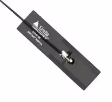 ECHO44/0.1M/SMAM/36: RF Antenna, 7.392 to 7.92 GHz, 6.48 dBi, 2.28 VSWR, 50 ohm, 100mm Cable, Adhesive/SMA Connector