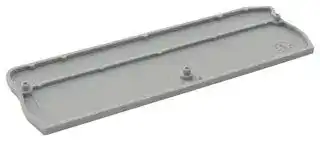 3030527: End Cover, for Use with Phoenix CLIPLINE ST Series Clamp DIN Rail Terminal Blocks