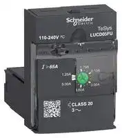 LUCD05FU: Direct-On-Line Starter, 3-Phase, 5 A, 400 to 440 VAC, 3 kW, 110 to 240 V Coil, IP20, TeSys U Series