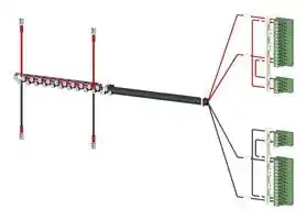 3KC9834-4: Power Supply Cable, 3KC Series Transfer Switching Equipment
