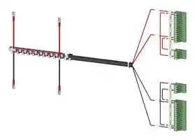3KC9834-6: Power Supply Cable, 3KC Series Transfer Switching Equipment
