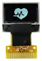 MCOT064032A1V-WI: Graphic OLED, 64 x 32 Pixels, White on Black, 3V, I2C, 14.5mm x 11.6mm, -40 °C