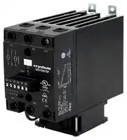 DR6760D75RP: Solid State Relay, 75 A, 600 VAC, DIN Rail, Cage Clamp, Instantaneous Turn On