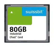SFCA080GH1AO1TO-I-8C-21P-STD: Flash Memory Card, 3D pSLC, CFast Card, 80 GB