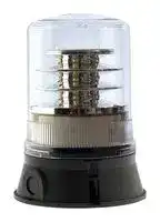 LED-R400-05-05: Beacon, LED, Rotating, Transparent, 280 V, IP65, -25 to 55°C, 205 mm H, LED-R400 Series