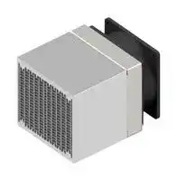 LA V HB 1 100 230: Fan / Force Cooled Heat Sink, 230VAC, 0.075 K/W, 121 mm, 129 mm, 100 mm, 160 m³/h, 47 dBA