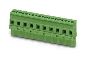 1795116: Pluggable Terminal Block, 7.62 mm, 9 Ways, 2.5 mm², Screw