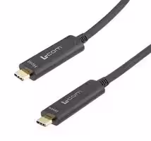 AOC-U31CMCM-BC-010: USB Cable, USB Type C Plug to USB Type C Plug, 10 m, 32.81 ft, USB 3.1, Black