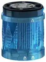 XVUC66: Beacon, Flashing, Blue, 24 VAC, 60 mm x 60 mm, Harmony XVU Series