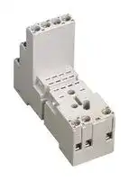 1SVR405651R1100: Relay Socket, DIN Rail, Screw, 8 Pins, 7 A, 250 V, CR-M Series